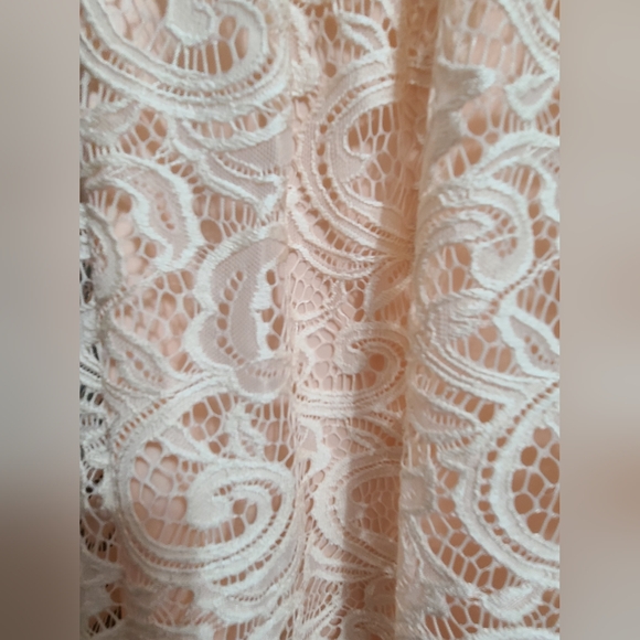 NWT NY Collection size 1X peachy/pink top - Picture 9 of 10